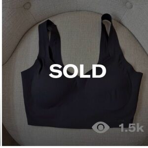 💗SOLD💗SKIMS Black Seamless Bra